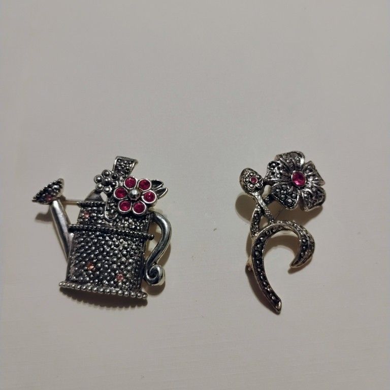 Vintage Jewelry 1980s Aai Brochs