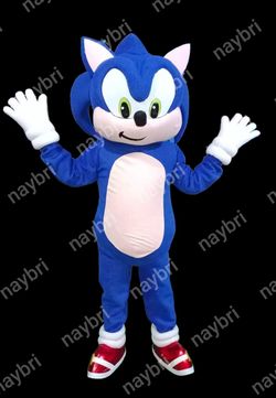 Sonic the Hedgehog Mascot Costume for Sale
