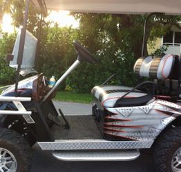 EZ GO Golf Cart 36V Lifted