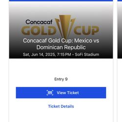Mexico Vs Dominican Republic SoFI Stadium