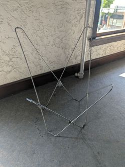 Butterfly chair frame