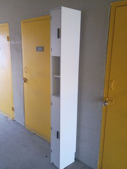 White Bathroom Cabinet