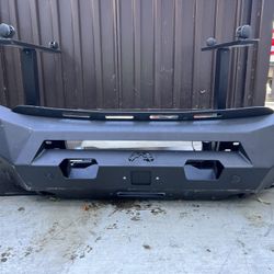 HD RED STEEL FRONT W/PRE RUNNER GUARDBUMPER