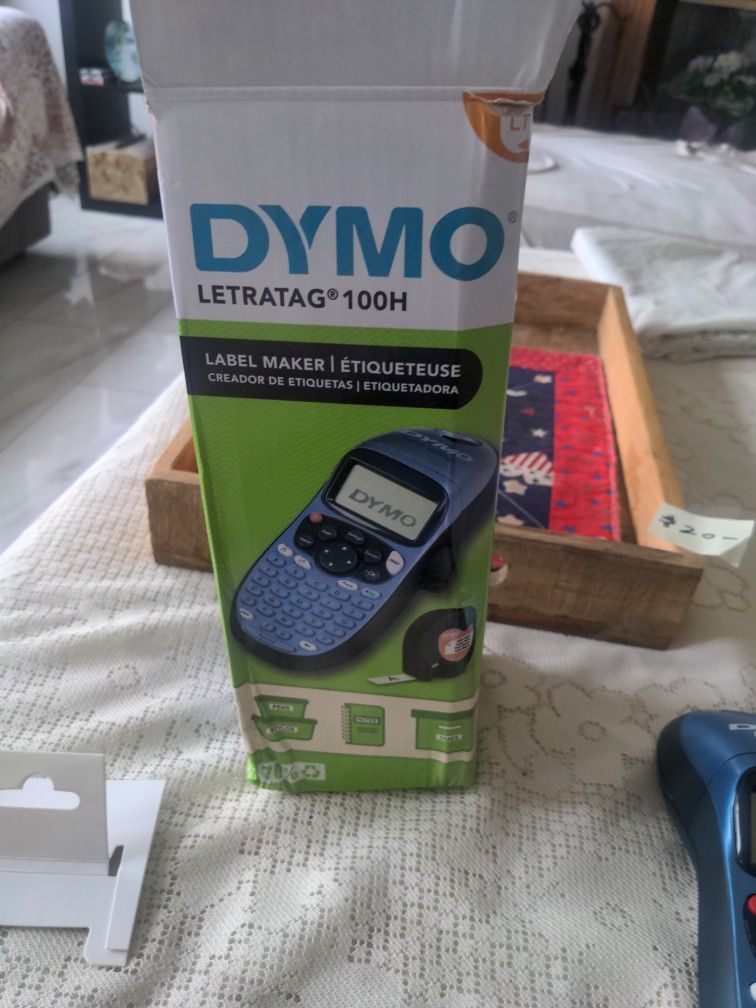 Dymo Letter Tag 100h Brand New In The Box Open Box.