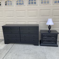 Dresser 6 Large drawers nightstand, free local delivery🚚