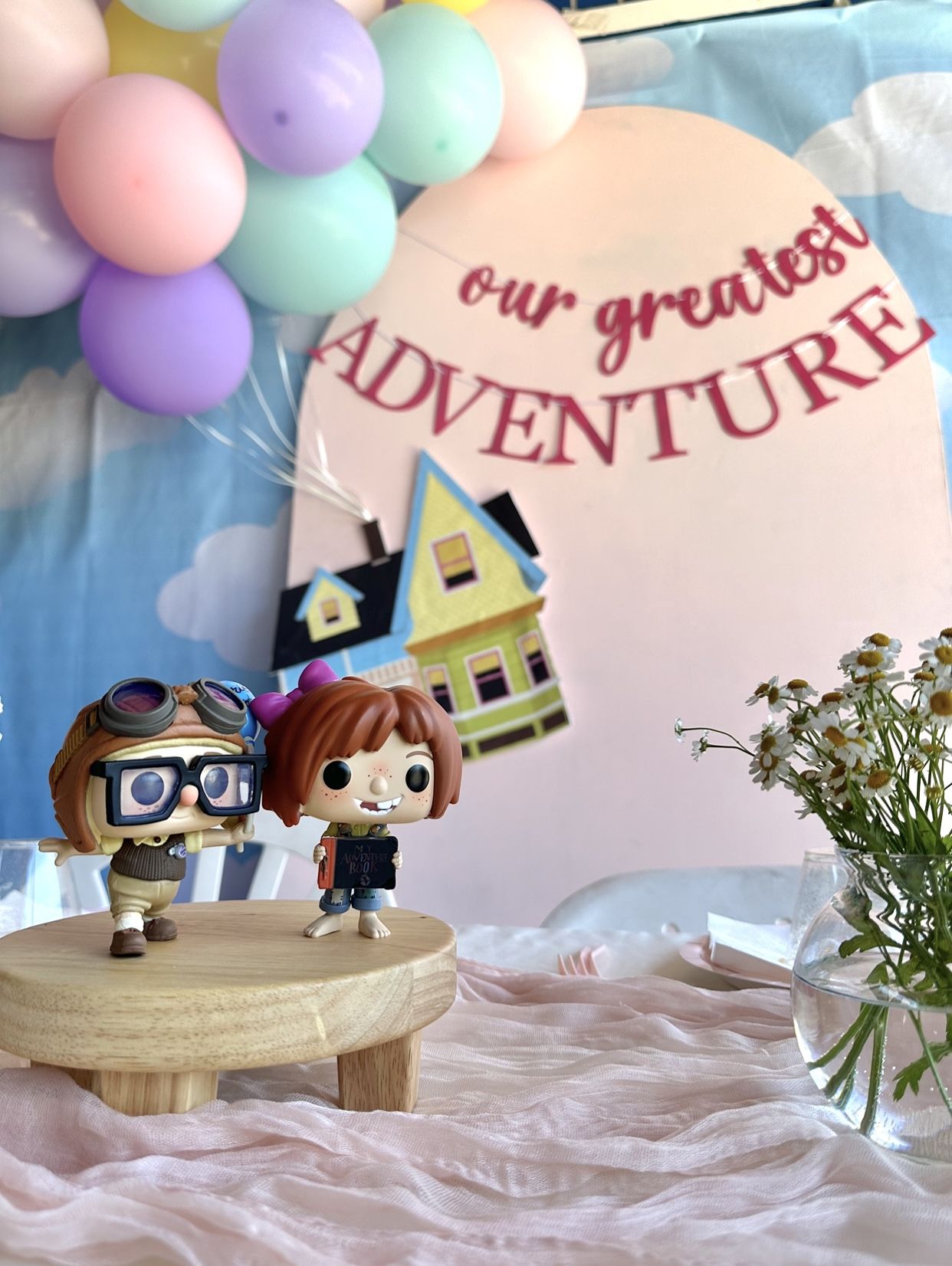 Disney Up Pixar Babyshower Wedding First Birthday Party Decorations