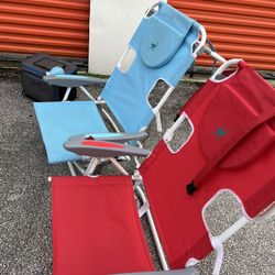 Beach Chairs & Cooler 