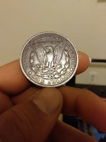 1886 silver Morgan dollar o mint Mark