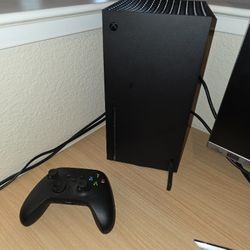 Xbox, Monitor And Headset 