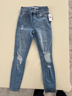 Girls’s (9-10 yo) jeans ($5) and burgundy truck suit