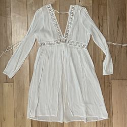 New Sun & Shadow Boho Swim Coverup Tunic Top XXS