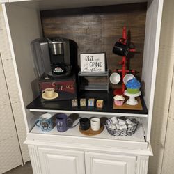 Armoire, Multi-Purpose Cabinet, Coffee Bar - Wine, Liquor Or Alcohol Bar / Hutch / Cabinet