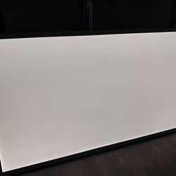 Lámpara led blanco  2x4