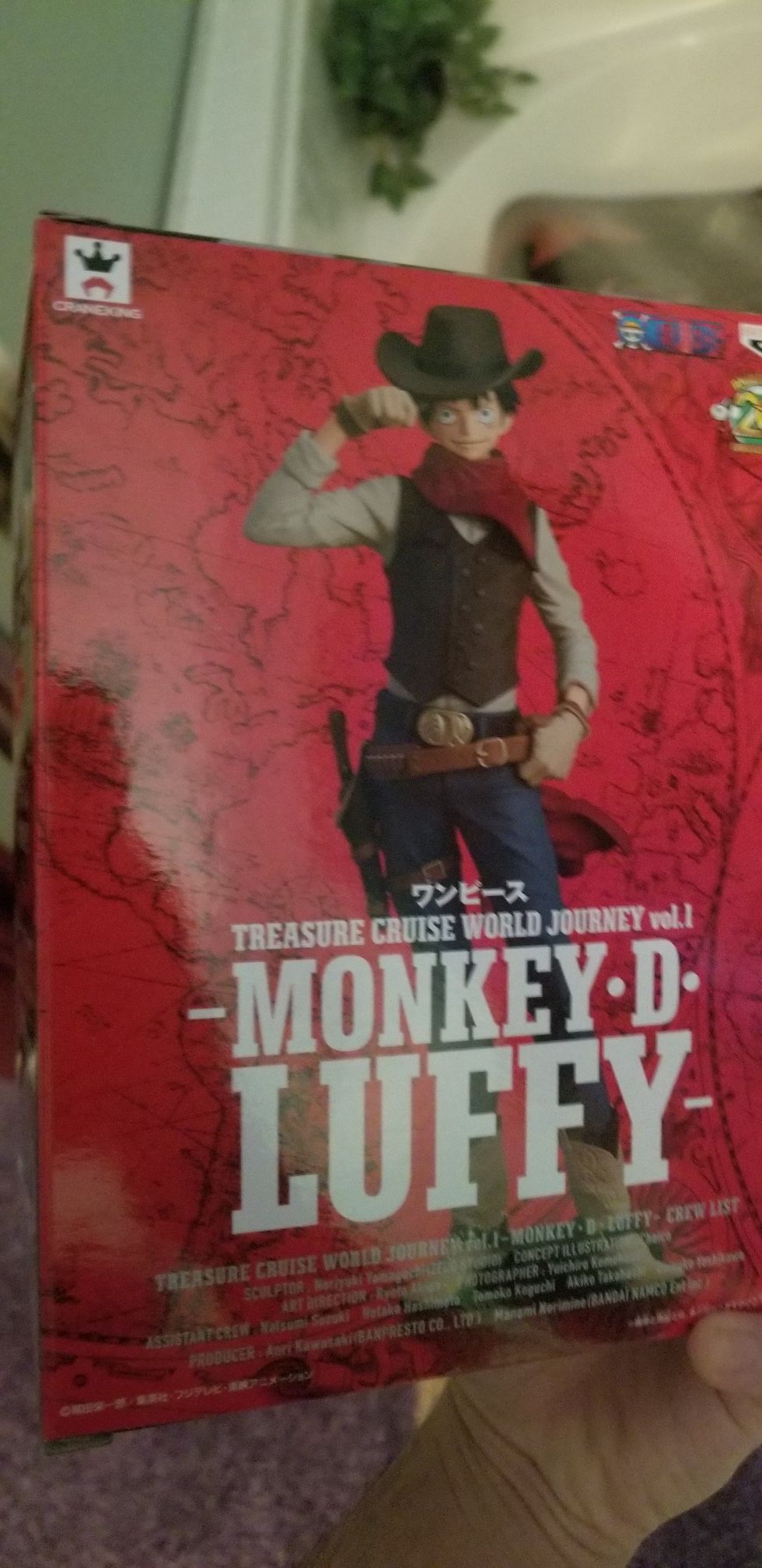 One Piece treasure cruise anime monkey d luffy figure