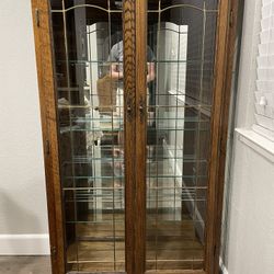 Oak China Cabinet