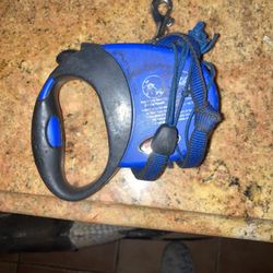 Blue Mini Dog Leash