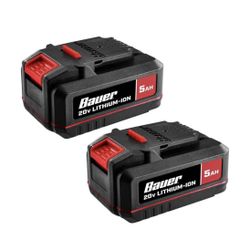 Bauer 20V 5Amp Battery 2 pack