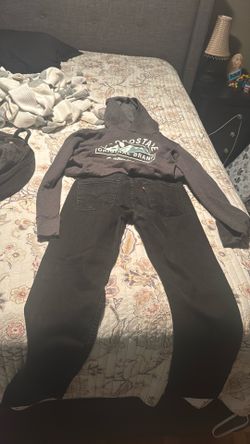 511 Levi’s And Hoodie$30