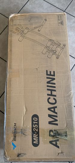 MERACH - MR-2510 AB Machine (White & purple)(see Description)