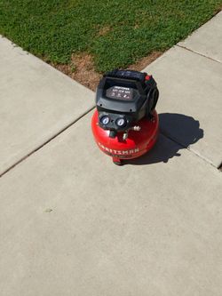 Craftsman 6gal Pancake Air Compressor 100 Firm  No Less