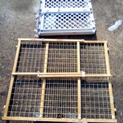 Lot Of 2 Dog Pet Gates 10.00