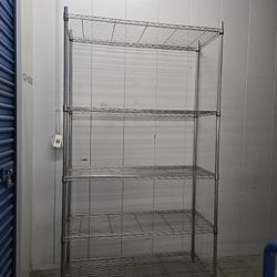 Metal Wire Rack With 5 Adjustable Shelves $ 160