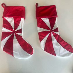 Christmas Stockings Candy Cane theme