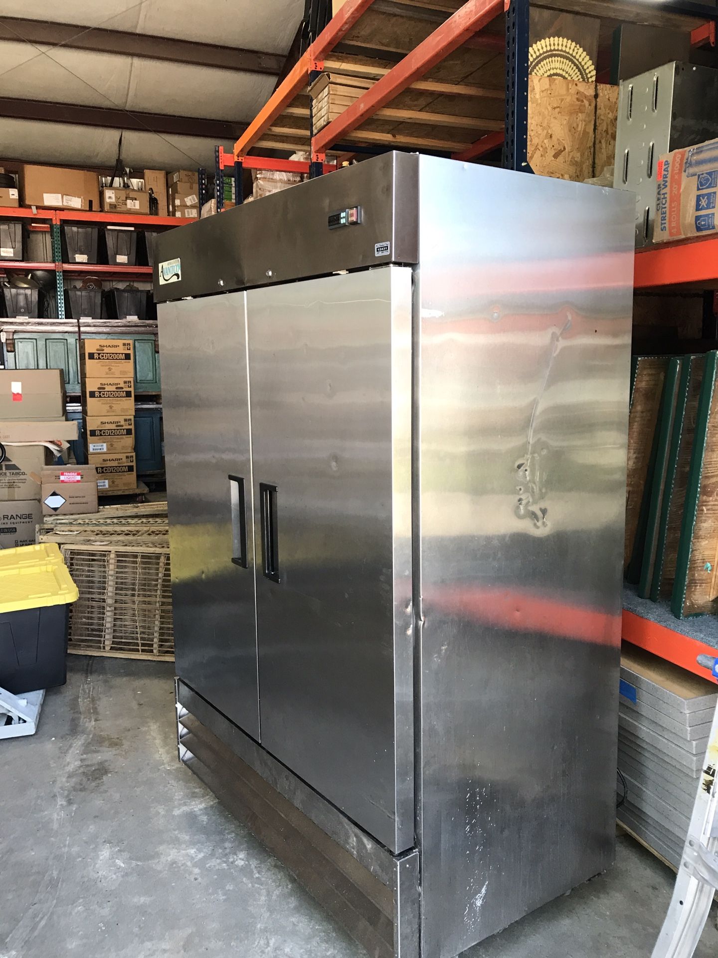 Stainless Steel Commercial Reachin Freezer for Sale in Katy, TX OfferUp