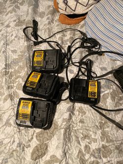 dewalt chargers