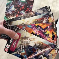 Gundam Dual Impact Sleeved Booster Pack !