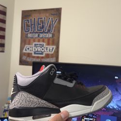 Jordan 3 Black Cement 