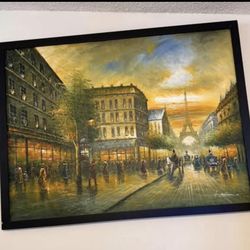 Vintage K. hillman Oil Painting