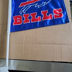 Official  N.F.L.  BUFFALO  BILLS  VEHICLE FLAG 