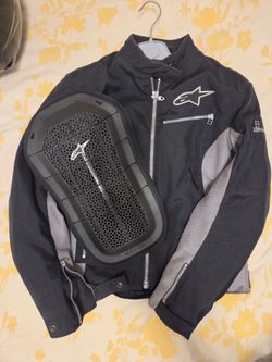 Alpinestars Mesh Motorcycle Jacket with Back Protector