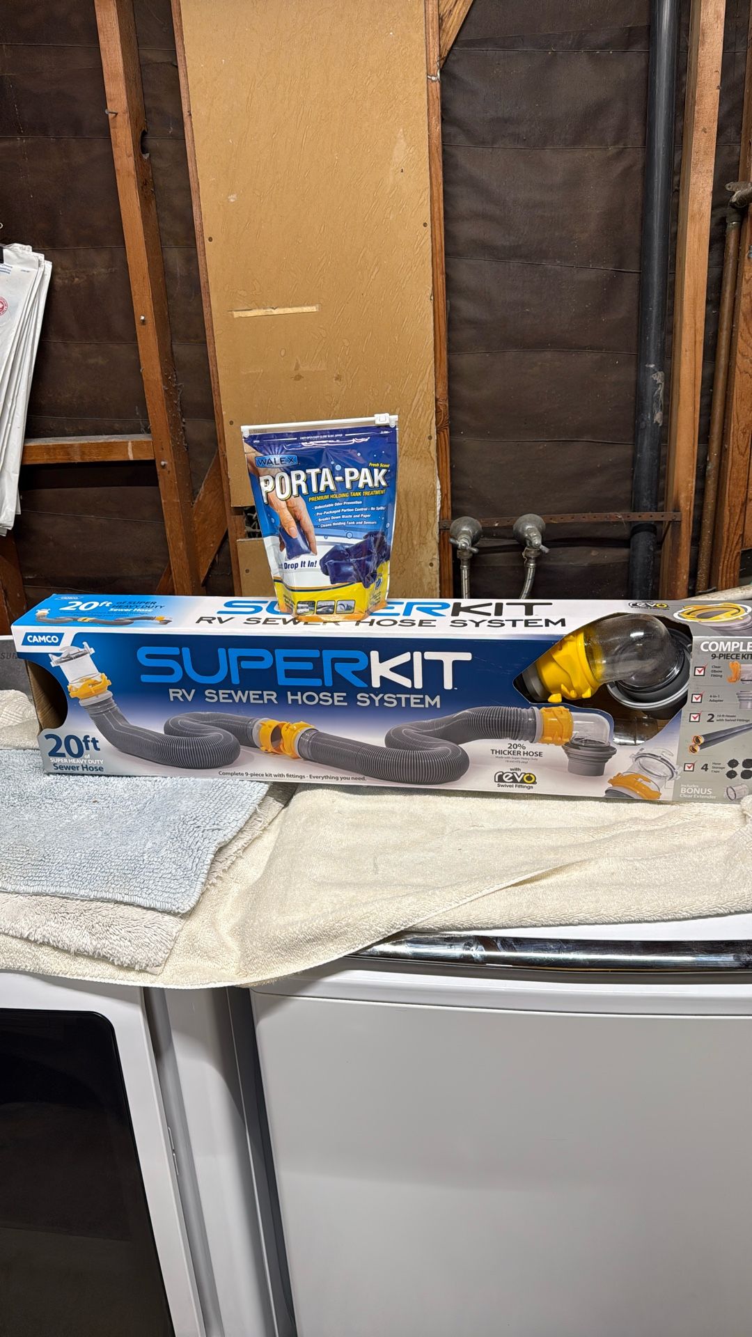 Camco 20 Rv Sewer Hose System Kit