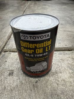 toyota differential gear oil 75w-85