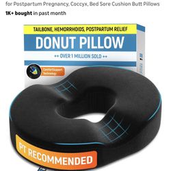 Doughnut Pillow For Tailbone Pain. $25