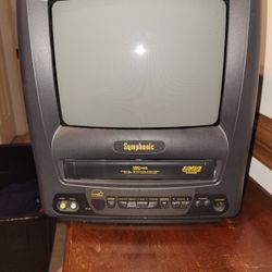 Symphonic SC309D Television VCR combo