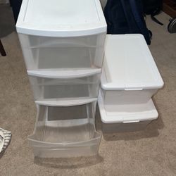 Plastic Drawer and Bins 
