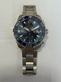 TAG Heuer Aquaracer Calibre 16 Chronograph 43mm Diver Box Papers