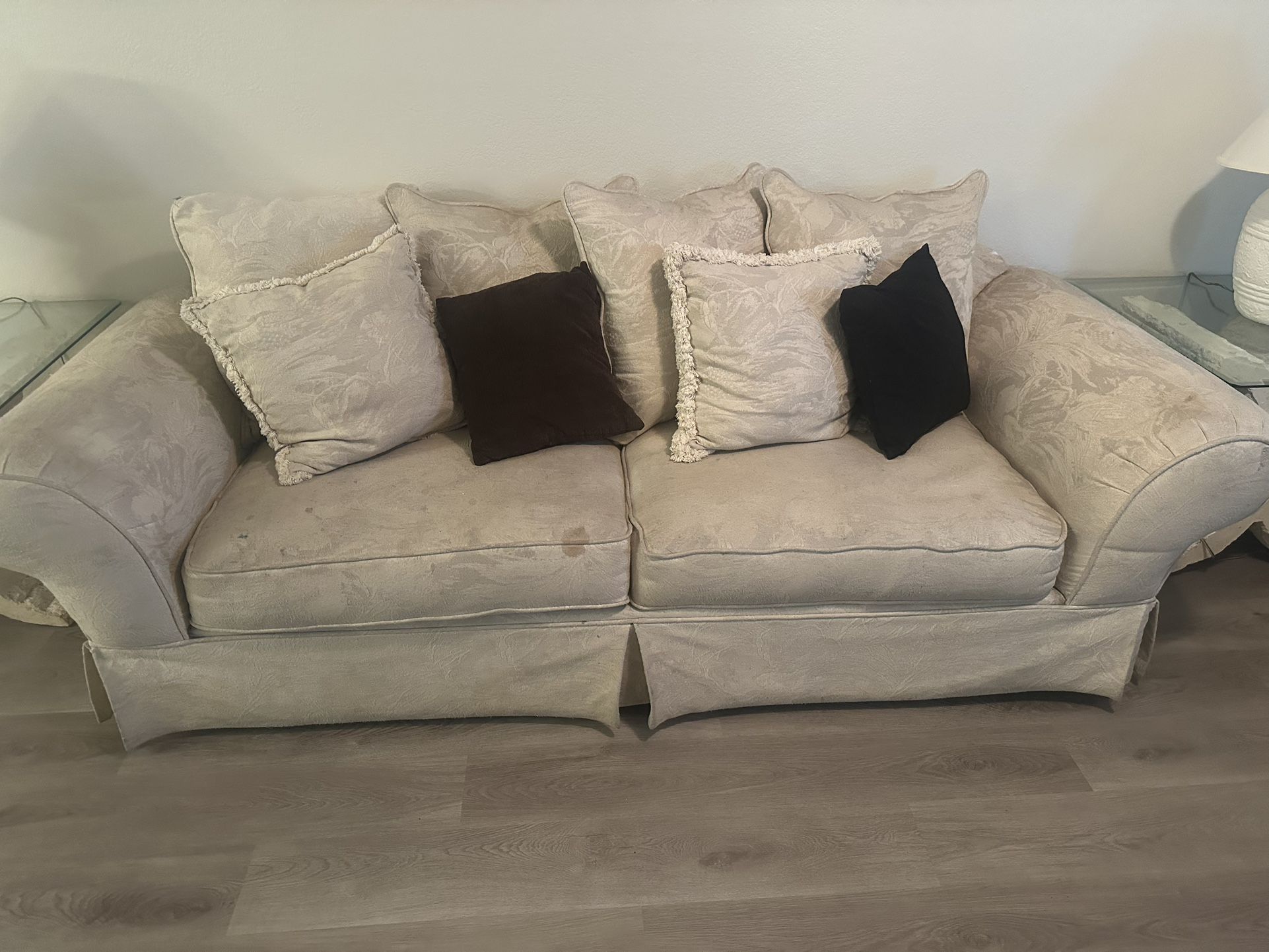 Love Seat and Couch set