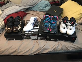 Basketball and Football shoes