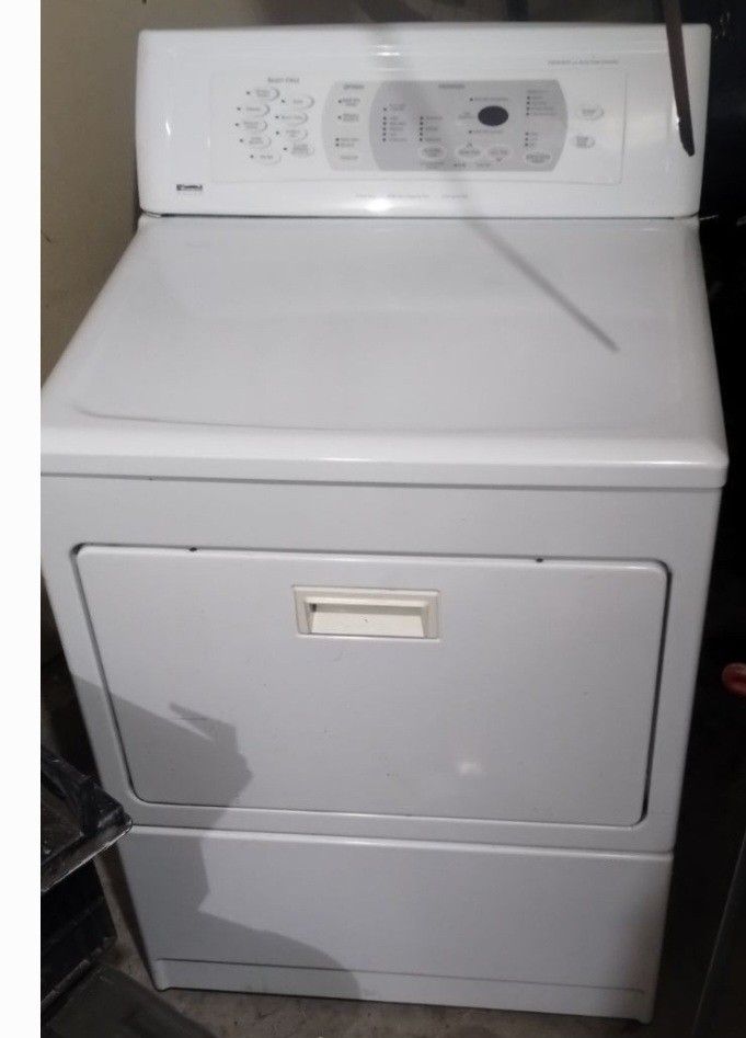 Gas dryer. It is used and in good condition. I moved and don't need it anymore.