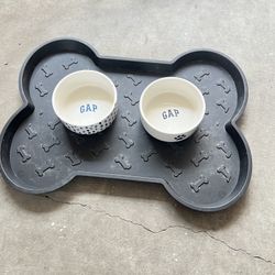 Non Slip No Splash Dog Food Bowl