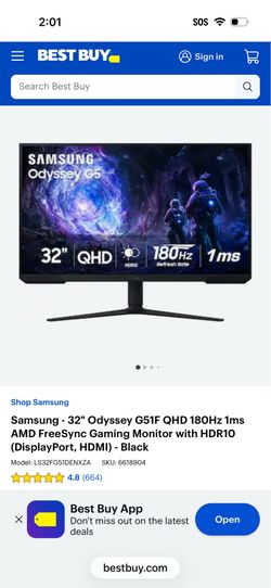 180htz 1440p Samsung monitor