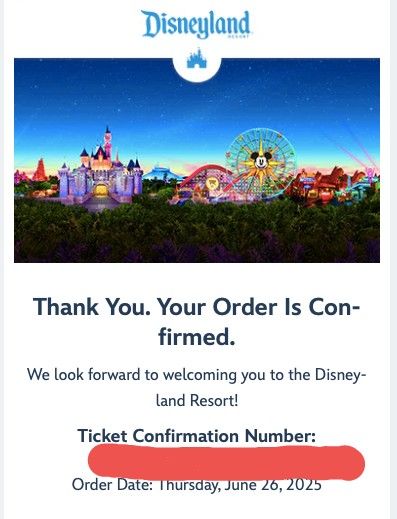 Disneyland Tickets