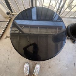 Black Ceramic Coffee Table