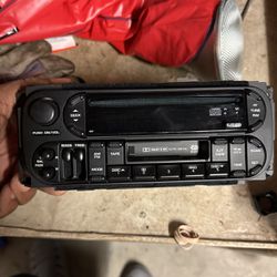 Chrysler Cd  And Tape Player Radio