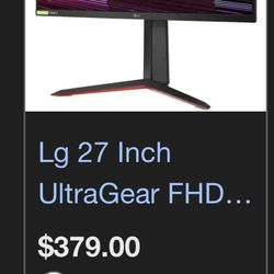 Lg 144 hz monitor