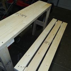 Consol Table and Bench